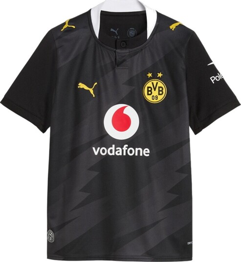 PUMA Bvb Borussia Dortmund Away Jersey Replica Jr 26/27   Black   152