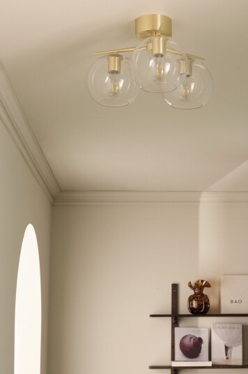 Ellos Home Plafond Lorenzo Gull Ellos Home Plafond Lorenzo Gull