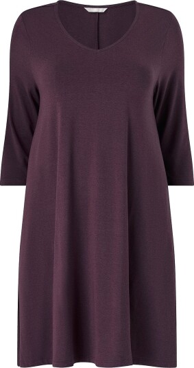 Ellos Plus collection Kjole med A linjeformet snitt Lilla