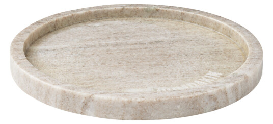 Humdakin Marmorbrett rundt 22x1 cm natur
