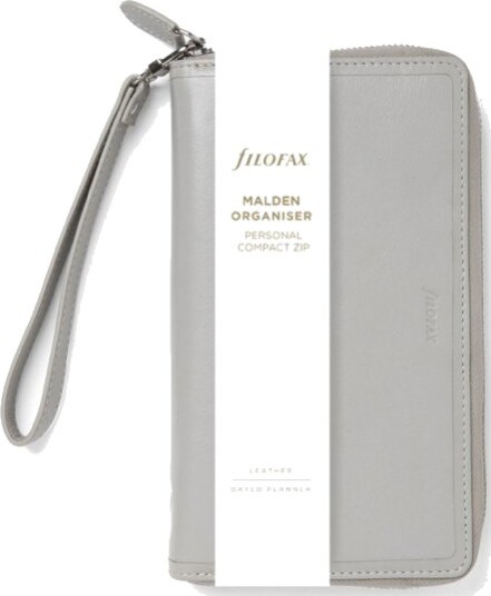 Filofax Malden Systemkalender Personal Compact Zip Stone Filofax Malden Systemkalender Personal Compact Zip Stone