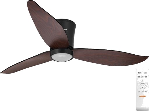 Osram Nordes taklampe med vifte