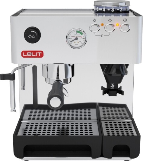 Lelit Anita PL42EM Espressomaskin med Integrert Kaffekvern og Børstet Rustfritt Stål Lelit Anita PL42EM Espressomaskin med Integrert Kaffekvern og Børstet Rustfritt Stål