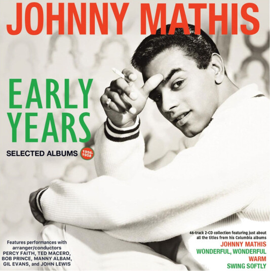 Johnny Mathis Early Years Selected Albums 195658 CD