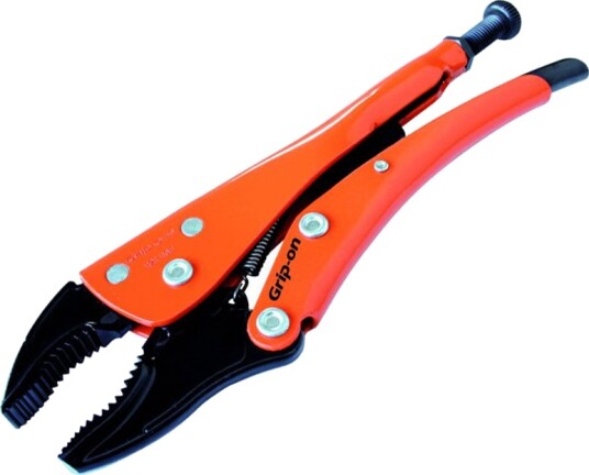 Grip-On Rundede Kjever Med Wirekutter, Lengde 605 Mm, Gap 0–75 Mm, Dybde 51 Mm Grip-On Rundede Kjever Med Wirekutter, Lengde 605 Mm, Gap 0–75 Mm, Dybde 51 Mm