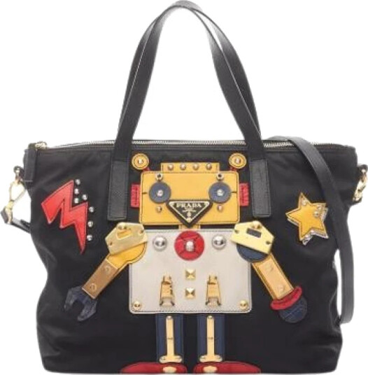 Prada Vintage Dame Svart Prada Vintage Dame Svart
