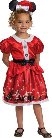 Jakks Pacific Disguise Disney Minni Mus Julekjole Barn Kostyme X-Small 156349M-EU-6 Jakks Pacific Disguise Disney Minni Mus Julekjole Barn Kostyme X-Small 156349M-EU-6