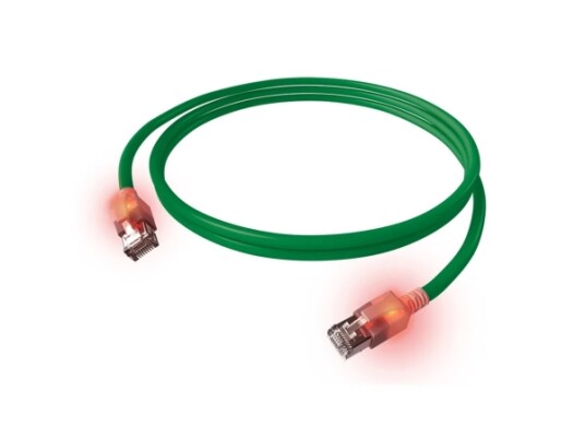 Easylan Cs1ogadad0005 0,5 M Cat6a S/Ftp S Stp Rj 45 Rj 45 Grønn CS1OGADAD0005
