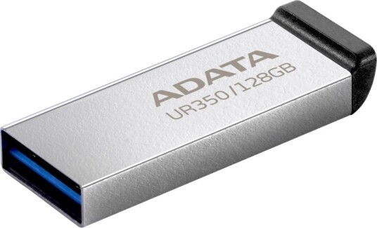 Adata Ur350 Usb-Flashstasjon 128 Gb Usb 3.2 Gen 1 Svart Nikkel