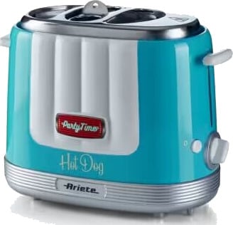 Ariete 206/01 Hot Dog Rister 650 W Lyseblå 2 Stykker