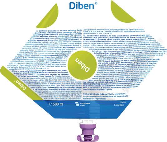 Diben sondeløsning 15x500 ml