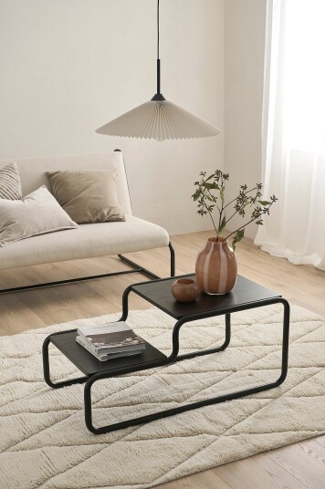 Ellos Home Sofabord Bassi 53x103 cm Svart