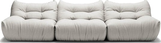 Decotique MONO 3 Seters Sofa Steam White