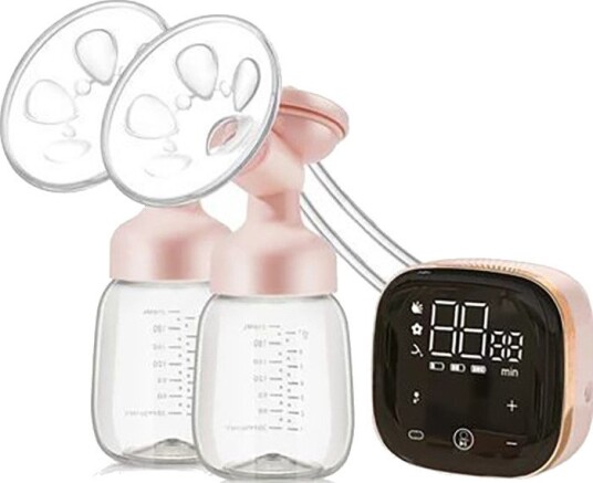 InnoGIO Oppladbar Elektrisk Brystpumpe 2,5 Timer 2 stk