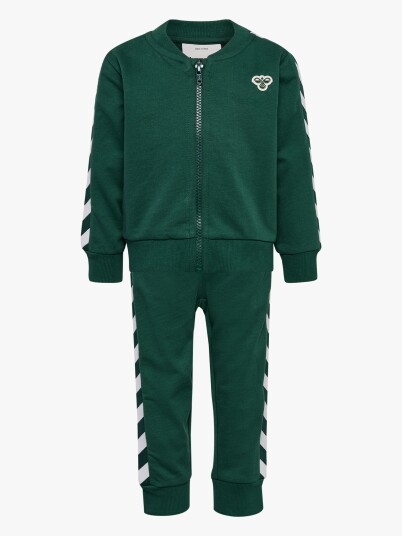 Hummel Reg Chevron Mini Sett Dark Green 92 Hummel Reg Chevron Mini Sett Dark Green 92