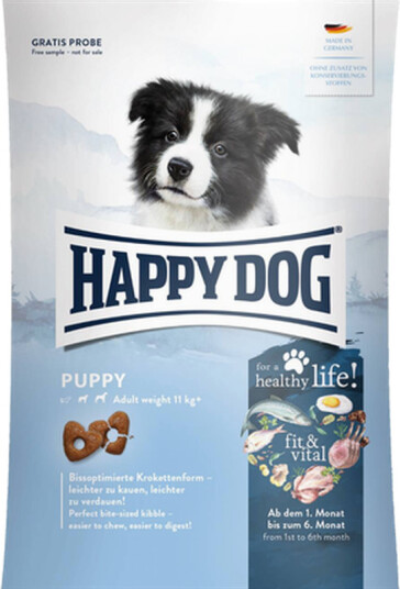 Happy Dog Valpefôr Fit&Vital Original 4kg - Tørrfôr for hunder