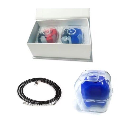 Inf Jawline treningsapparat Jaw trainer silikon 2-pakning