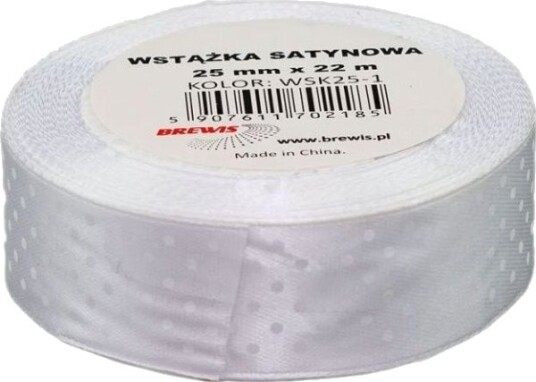 Brewis Satengbånd Med Prikker 25 Mm Brewis Wsk25 1