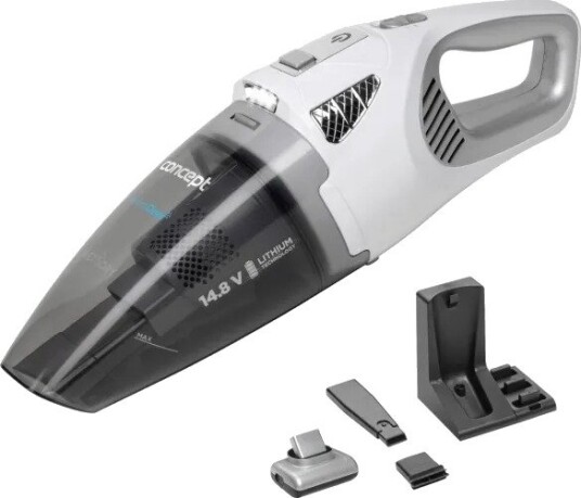 Concept Vp4370 Tørr & Våt 80 Db Uten Pose Sort Hvit 0,9 L 0,15 L