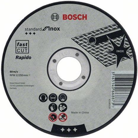 Bosch Standard for Inox Kappeskive 115x1mm 1 pakn. Maskintilbehør & forbruk
