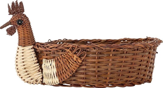 Bloomingville Marsha Kurv L38xH18xB27 cm Brun Bloomingville Marsha Kurv L38xH18xB27 cm Brun