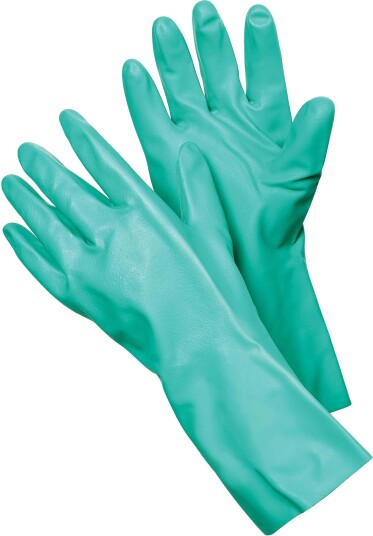Ejendals TEGERA 186, Éngangshansker, Grønn, Nitrile foam, Voksen, Voksen, Unisex