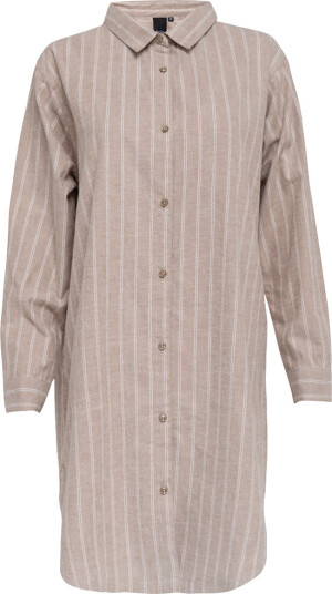 Pilen nattskjorte flanell brun XL