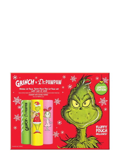 Dr.PawPaw Dr.pawpaw The Grinch Peach Pink Sugar Scrub Balm Original + Gift Nude 12 G Dr.PawPaw Dr.pawpaw The Grinch Peach Pink Sugar Scrub Balm Original + Gift Nude 12 G