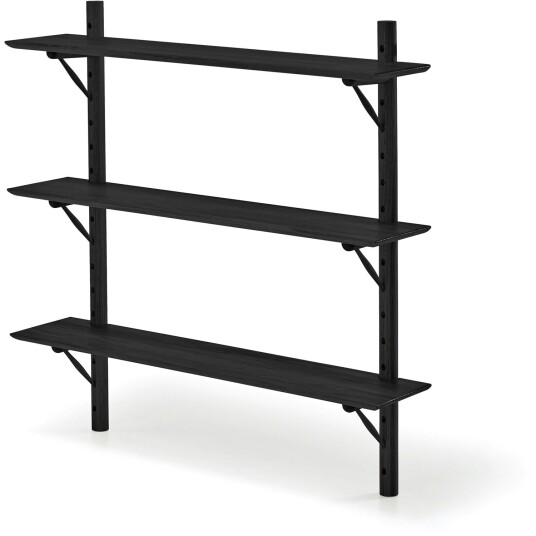 Stolab Icon Hylle 28 cm Svart Eik
