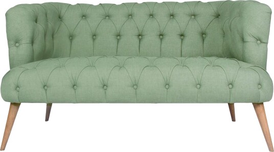 Monroew 2 seters Sofa Petrolgrønn/Natur