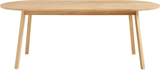 Hay - Triangle Leg Table Wb Lacquered Oak 200x85 Cm Spisebord Simon Jones Studio