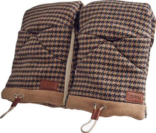 Najell Stroller Håndvarmer, Houndstooth Beige