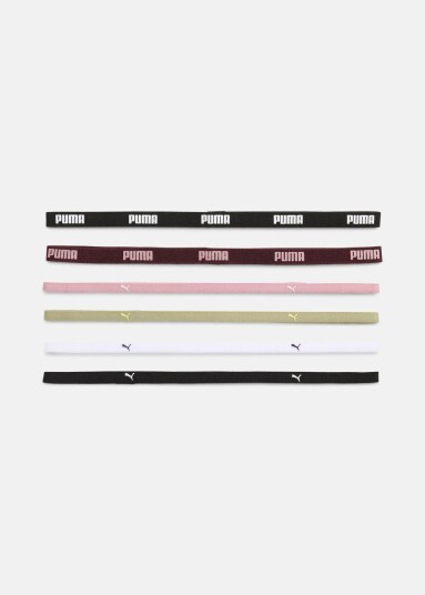 Puma Tr Ess Hairbands Ruby Shimmer Poised Pink Lux A Onesize Pannebånd