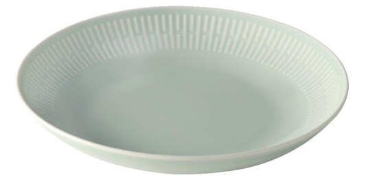 Aida Relief dyp tallerken 22 cm lys grønn