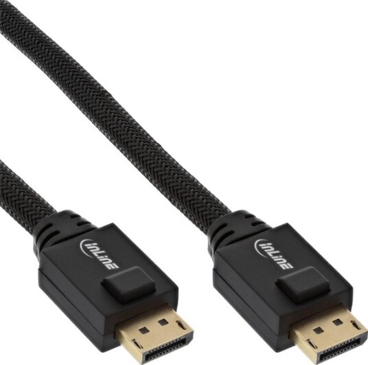 Inline 17125A 25 M Displayport Displayport Hankjønn Hankjønn 3840 X 2160 Piksler