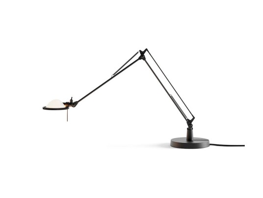 Luceplan Berenice Bordlampe 45x45 Hvit Glass/Svart