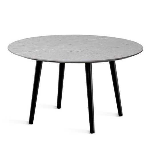 Torkelson MILES salongbord Ø80 cm sandsteinslaminat 4 sorte treben