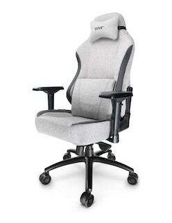 Svive Gemini Gamingstol lys grå