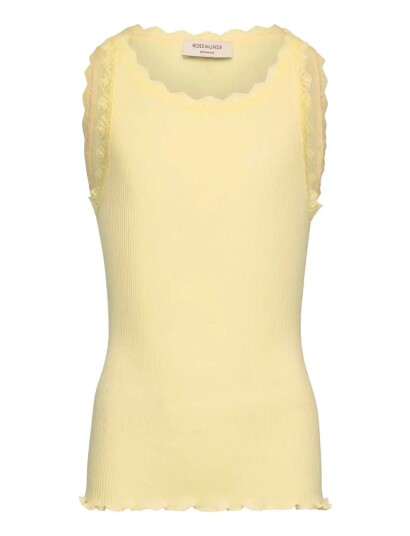 Rosemunde Kids Rkbalta Modal Sl Short Lace Top Yellow 164