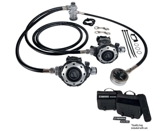 Apeks MTX-RC for singelflaske pustepakke Apeks MTX-RC for singelflaske pustepakke