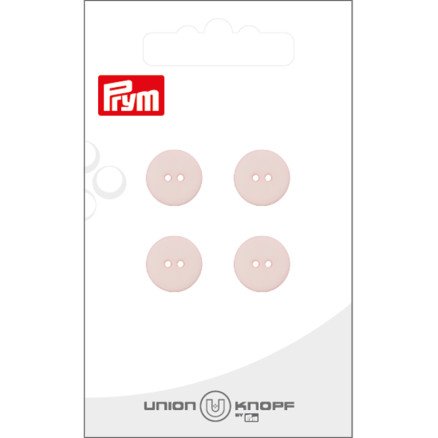 Prym flat plastknapp rosa 12 mm 4 stk Prym flat plastknapp rosa 12 mm 4 stk