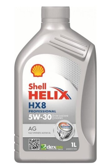 Motorolje SHELL HELIX HX8 PROFESSIONAL AG 5W30 1L