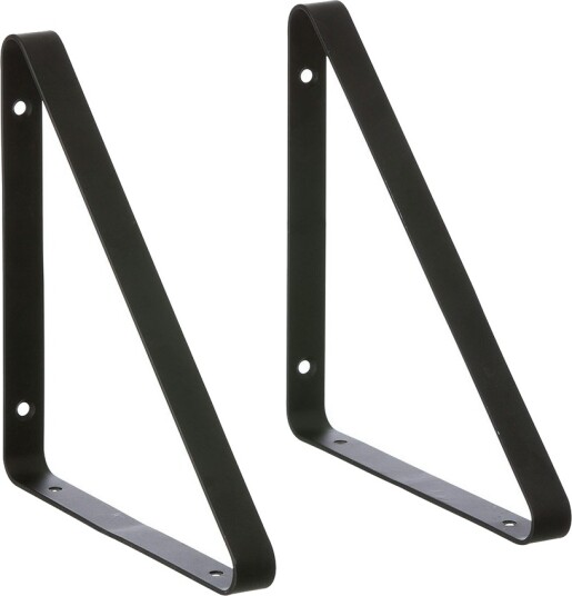 Ferm Living Metal Veggfeste 2 Pakk Sort
