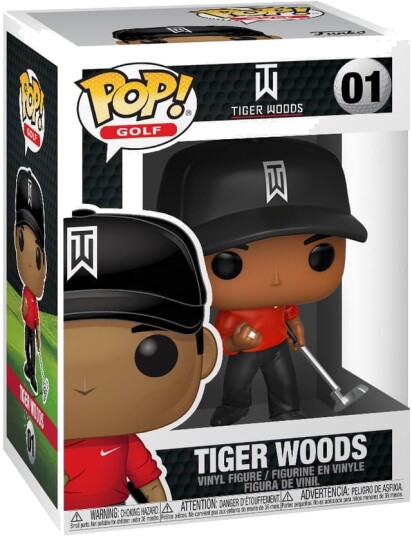 Funko! POP VINYL Tiger Woods Red Shirt
