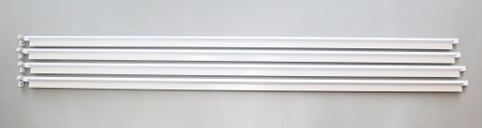 Berryalloc SISTERNEPROFIL + END CAP HVIT 4X1,2