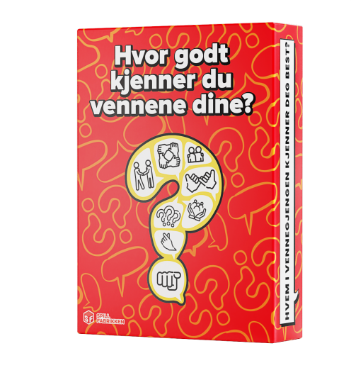 Hvor godt kjenner du vennene dine? Hvor godt kjenner du vennene dine?