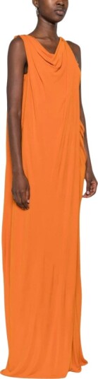 Alberta Ferretti Dame Kjoler Oransje M,
