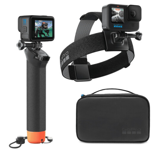 GoPro Adventure Kit 3.0 Hodebånd og Håndgrep for GoPro-kameraer