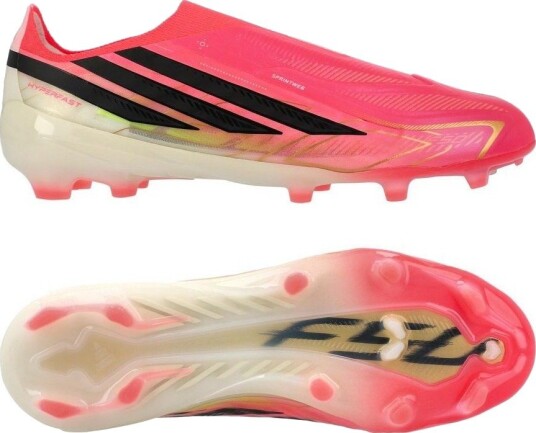 adidas F50 Hyperfast Elite Laceless Fg Road To Glory Solar Turbo/svart/gull Metallisk Barn Gress (Fg) størrelse 30½ adidas F50 Hyperfast Elite Laceless Fg Road To Glory Solar Turbo/svart/gull Metallisk Barn Gress (Fg) størrelse 30½