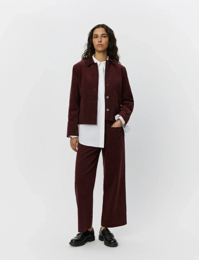 Sofie Schnoor Zurisw Jacket - Burgundy - 42 Sofie Schnoor Zurisw Jacket - Burgundy - 42